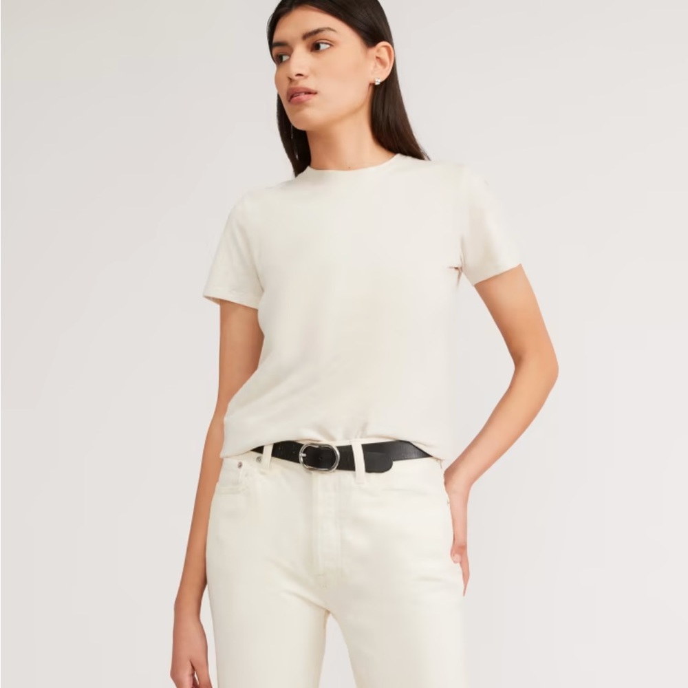 Everlane size medium Heathered Oat shirt